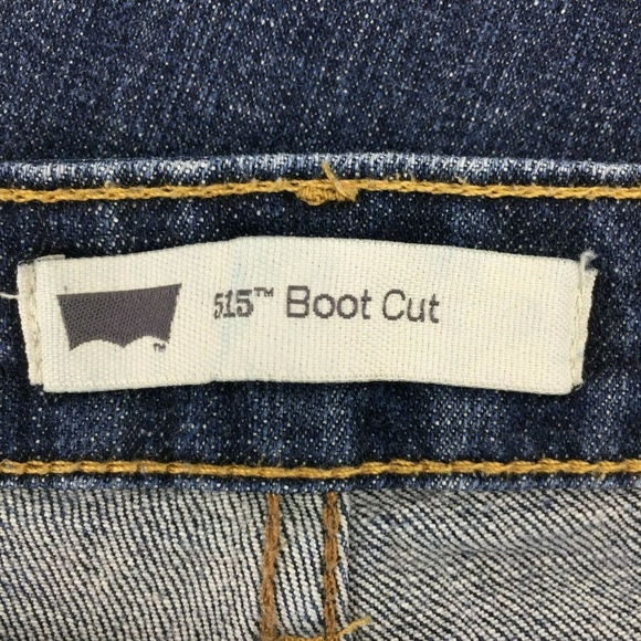 Levi's 515 Boot Cut Jeans Size 8 M Stretch - Picture 6 of 7